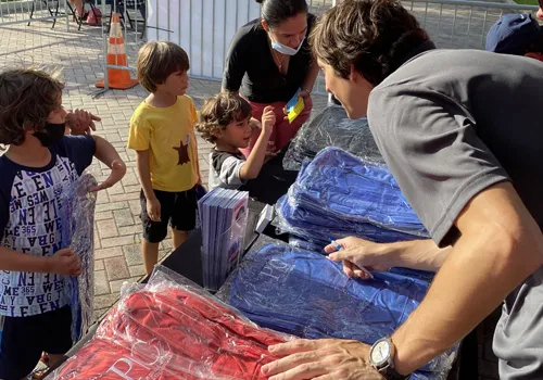 Attorney Sean Cordero at the Back to School 2021 event
